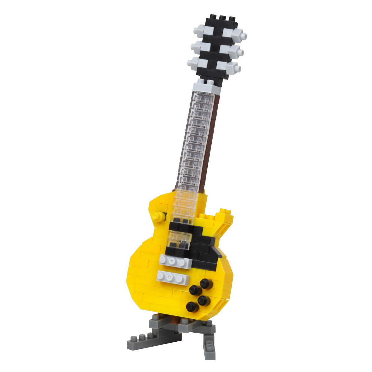 Nanoblocks Electric Guitar Yellow Mini Series