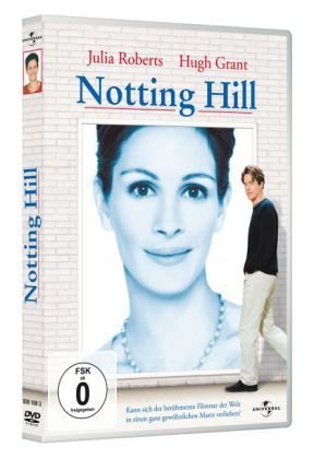 Notting Hill - Julia Roberts,Hugh Grant,Emma Chambers [DVD-Video Album; Romantikkomödie]