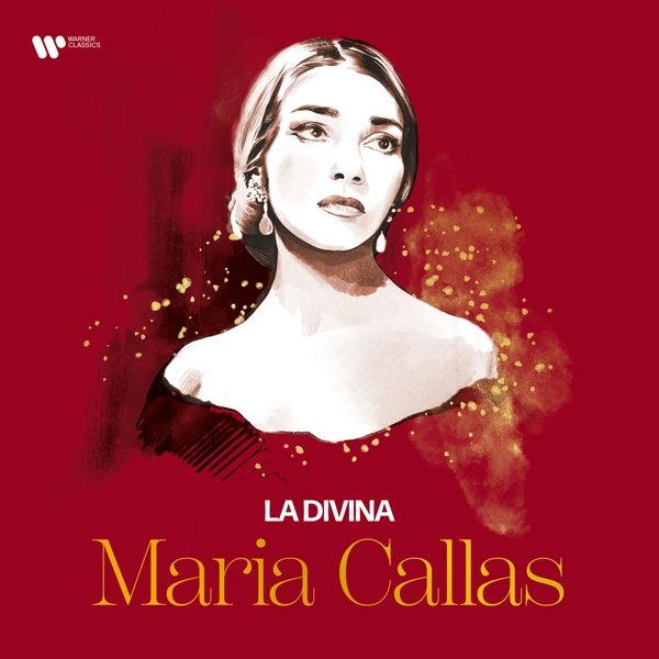 La Divina-Maria Callas(red colour Vinyl) Ltd.Edition-Best Of(Studio-&Live-Recordings)