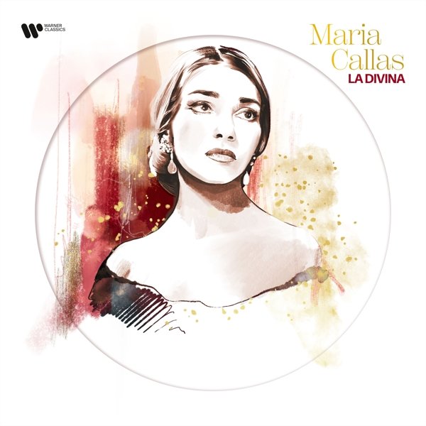 La Divina-Maria Callas(Picture Disc LP) LTd.Edition,Best Of,Studio-&Live-Recordings