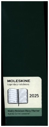 Moleskine 12 Monate Wochen Notizkalender 2025, Large/A5