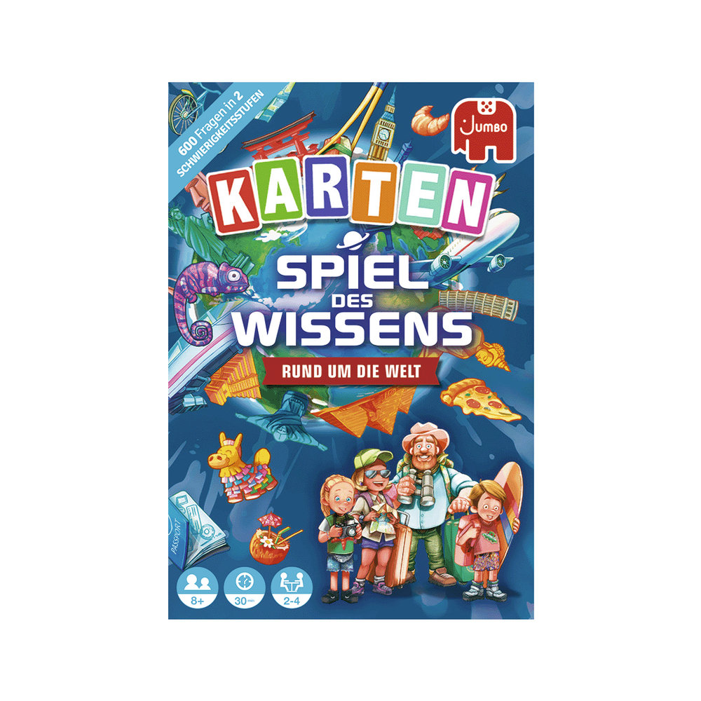 Spiel des Wissens - Rund um die Welt Kartenspiel