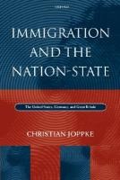 Immigration and the Nation-State