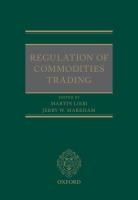 Regulation of Commodities Trading