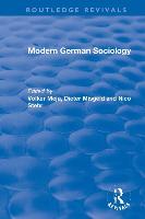 Modern German Sociology