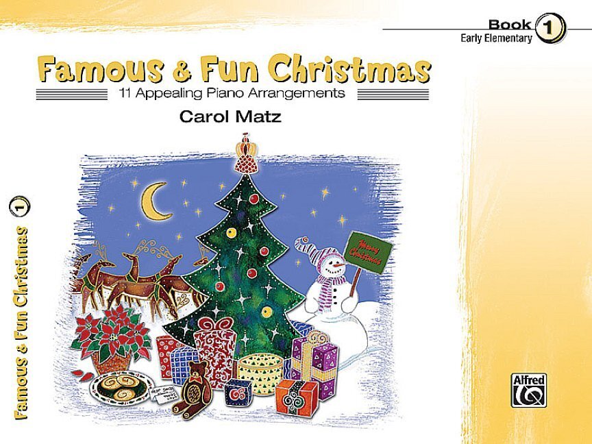 Christmas 11 appealing arrangements for early - elementary pianists