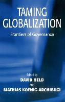 Taming Globalization