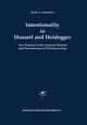 Intentionality in Husserl and Heidegger