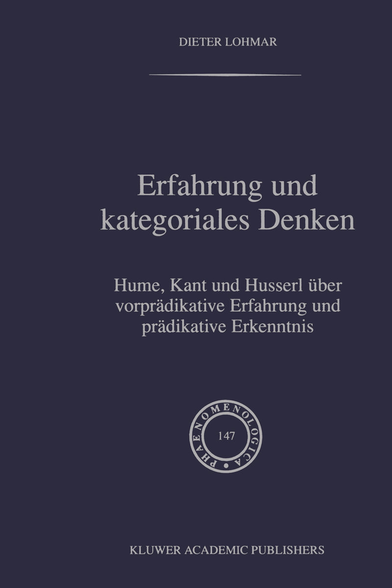 Erfahrung und Kategoriales Denken