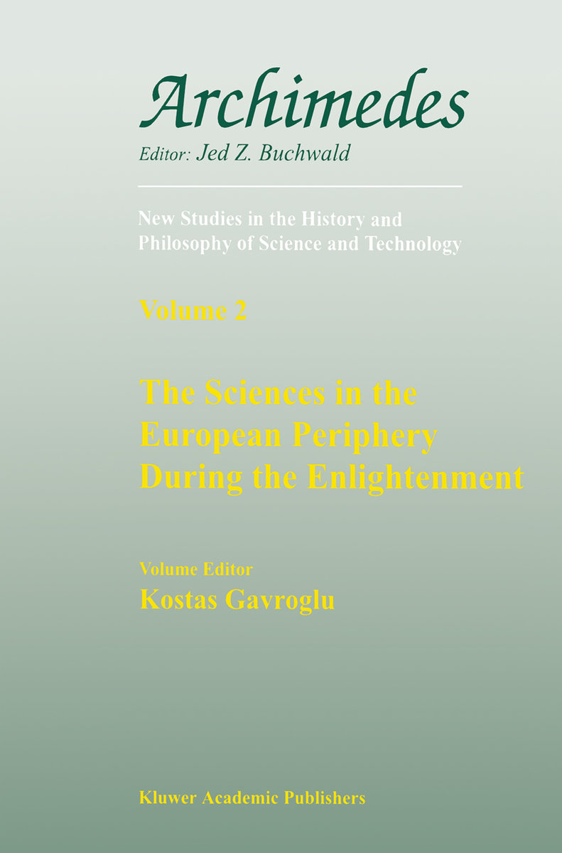 The Sciences in the European Periphery During the Enlightenment