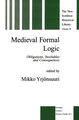 Medieval Formal Logic