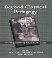 Beyond Classical Pedagogy