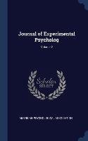 Journal of Experimental Psycholog; Volume 2