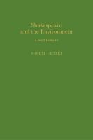 Shakespeare and the Environment: A Dictionary