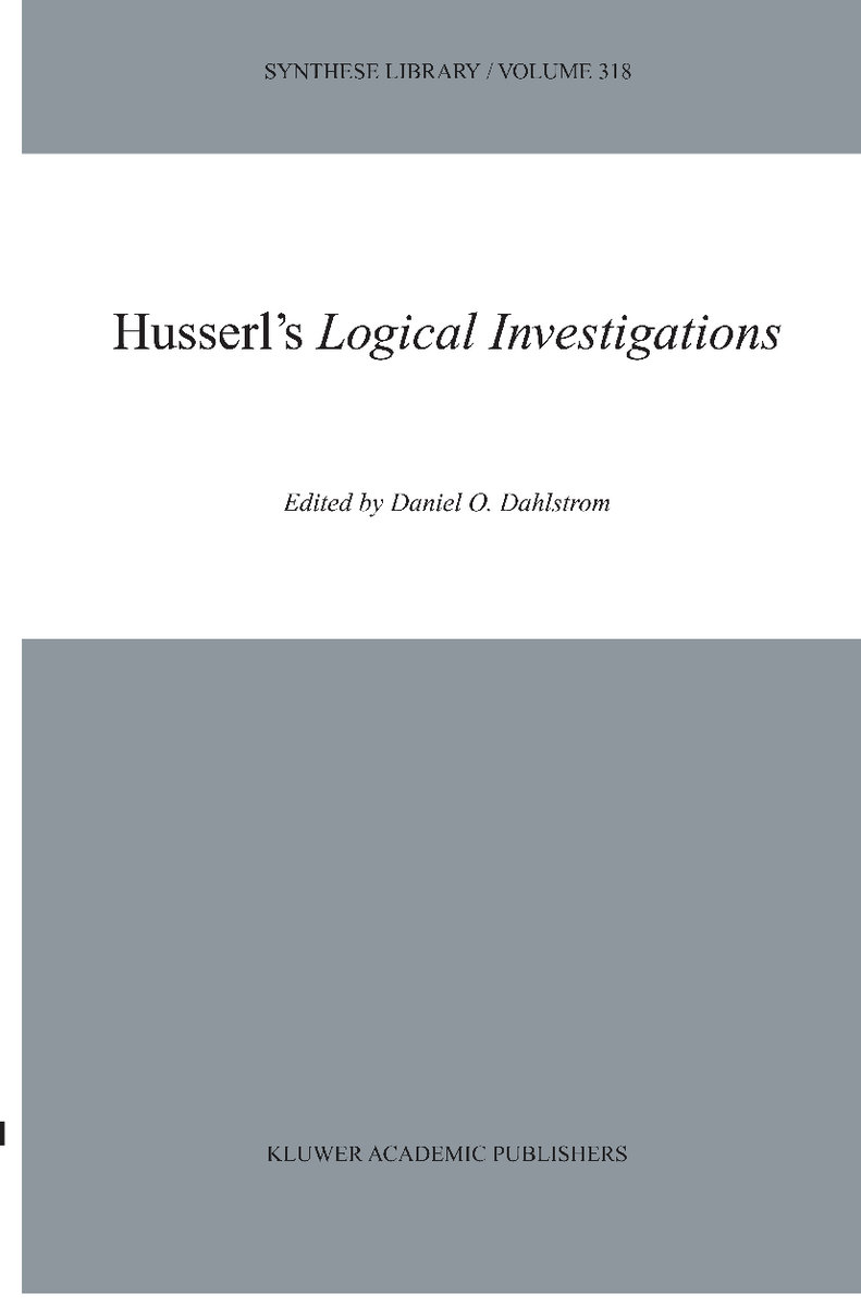 Husserl's Logical Investigations