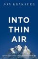 Into Thin Air A Personal Account of the Everest Disaster