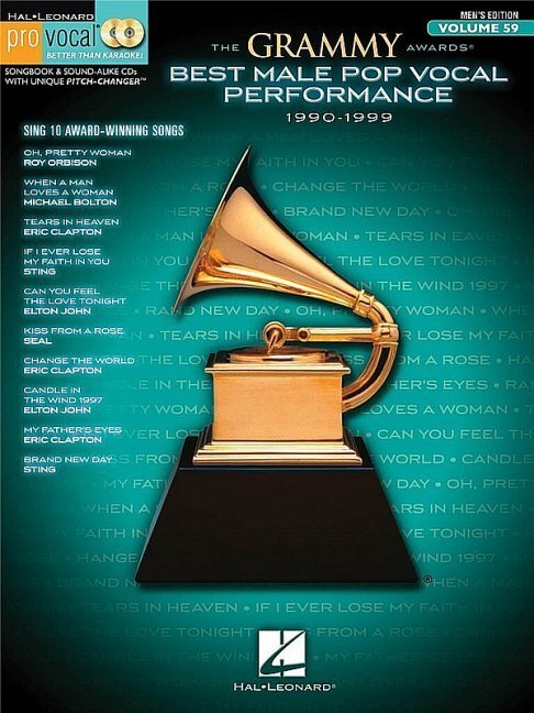 The Grammy Awards: Best Male Pop Vocal Performance 1990-1999