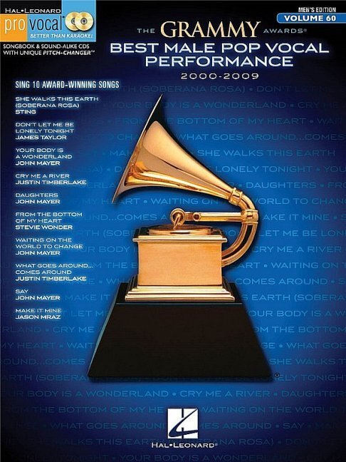 The Grammy Awards: Best Male Pop Vocal Performance 2000-2009