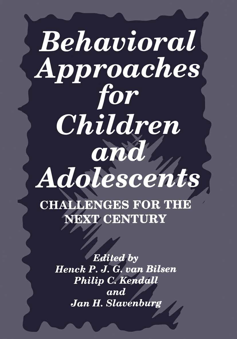 Behavioral Approaches for Children and Adolescents