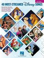 The 40 Most-Streamed Disney Songs for piano/vocal/guitar