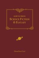 How to Write Science Fiction & Fantasy