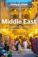 Lonely Planet Middle East Phrasebook & Dictionary