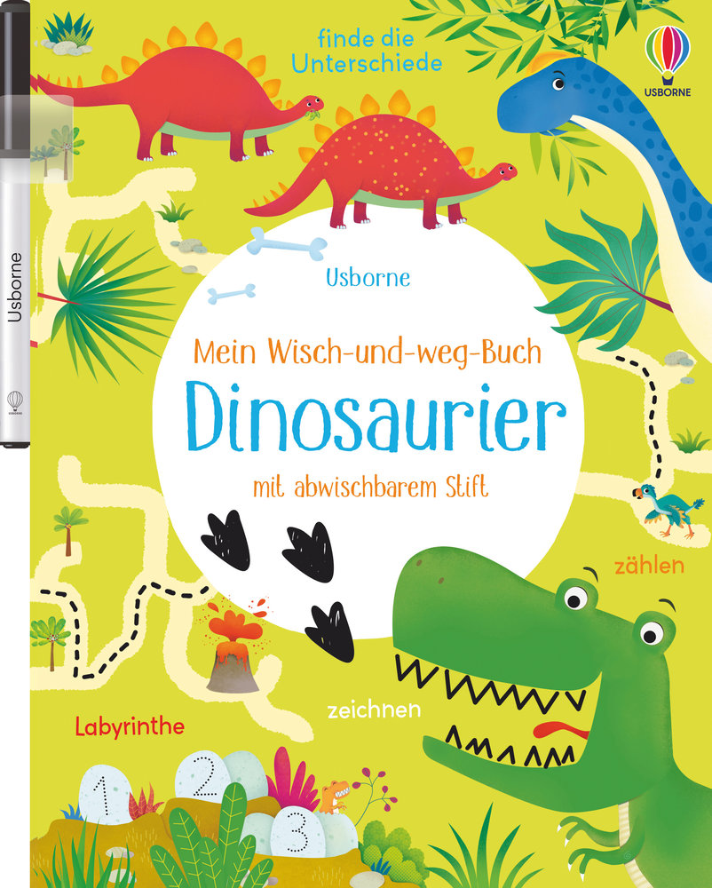 Mein Wisch-und-weg-Buch: Dinosaurier