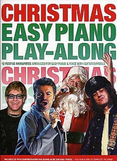 Easy Piano Play-Along: Christmas Pf Book/Cd