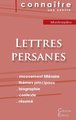 Fiche de lecture Lettres persanes de Montesquieu (analyse littéraire de référence et résumé complet)