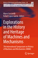 Explorations in the History and Heritage of Machines and Mechanisms