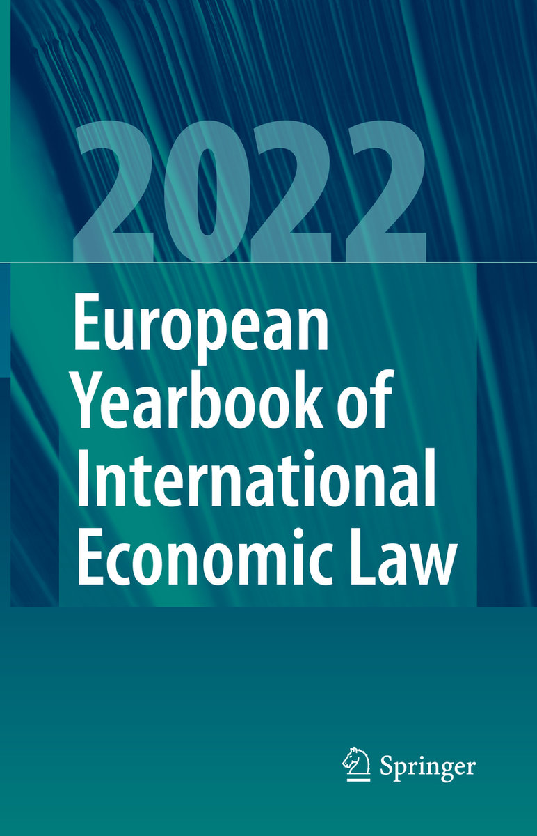 European Yearbook of International Economic Law 2022