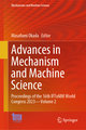 Advances in Mechanism and Machine Science