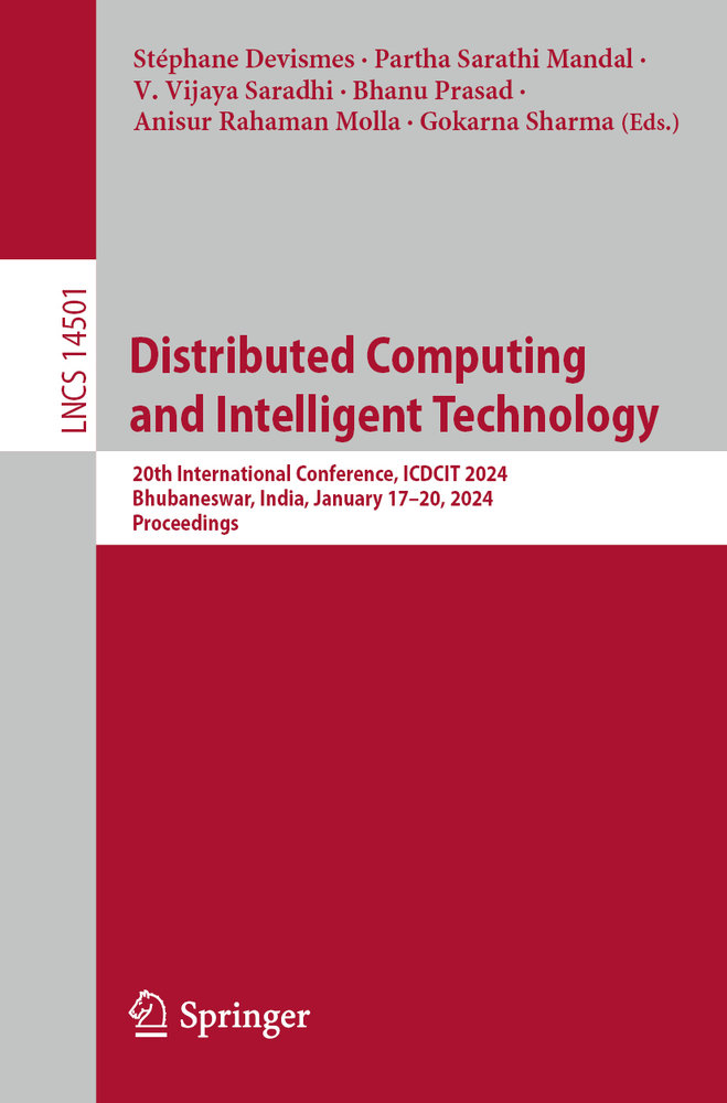 Distributed Computing and Intelligent Technology