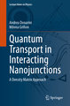 Quantum Transport in Interacting Nanojunctions