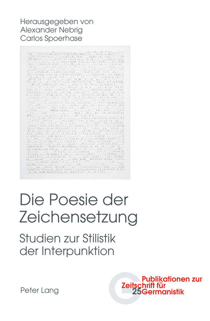 Die Poesie der Zeichensetzung