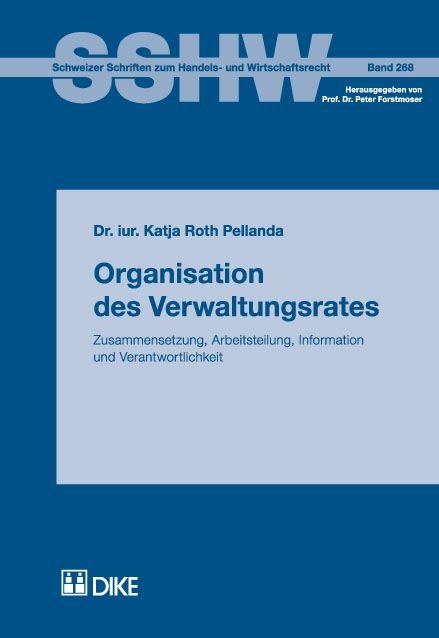 Organisation des Verwaltungsrates