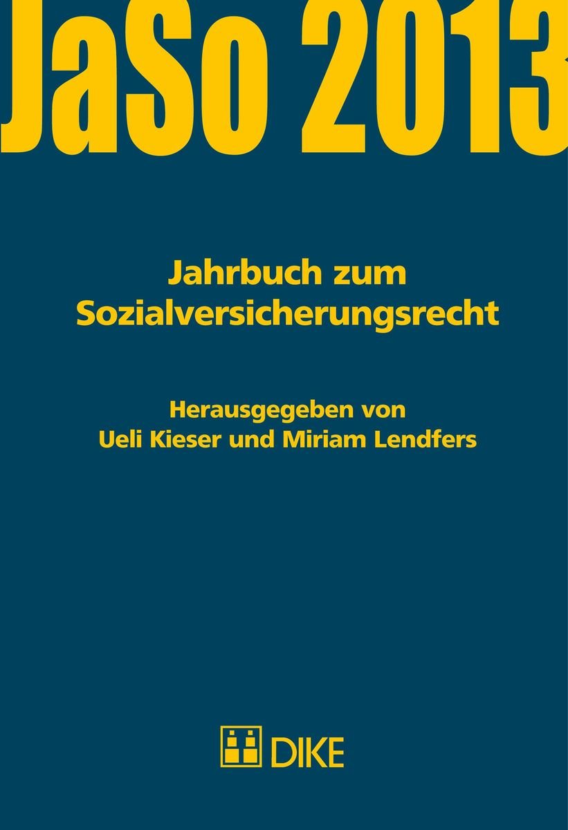 Jahrbuch zum Sozialversicherungsrecht