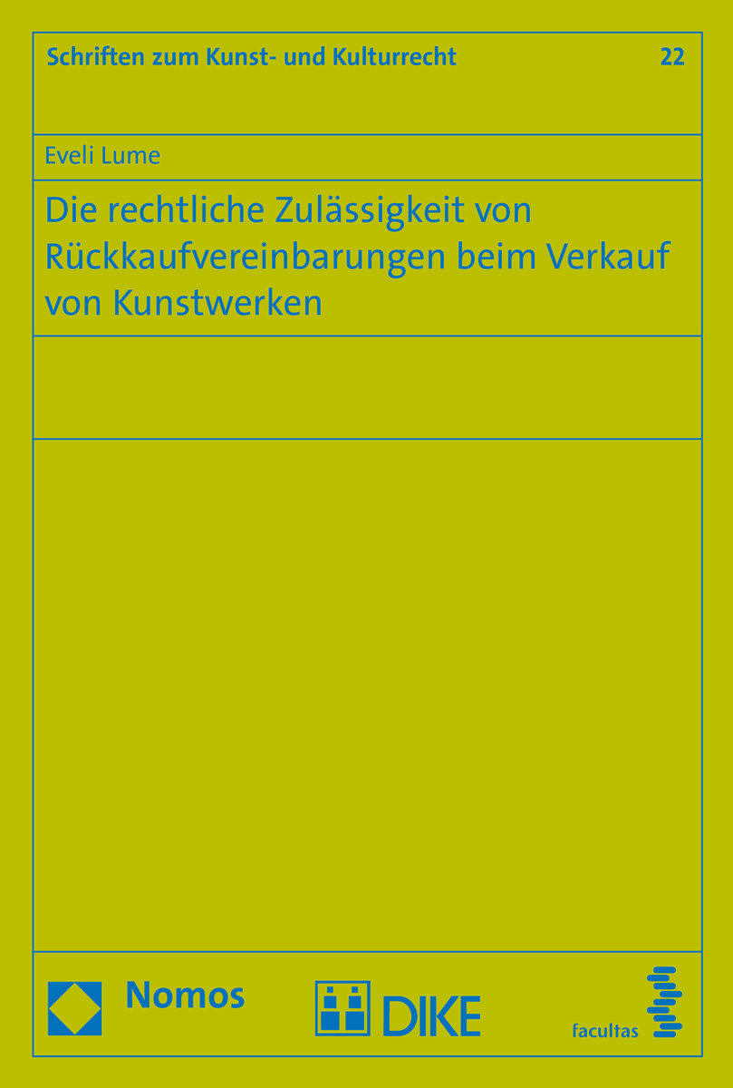 Die rechtliche Zuverlässigkeit von Rückkaufvereinbarungen beim Verkauf von Kunstwerken