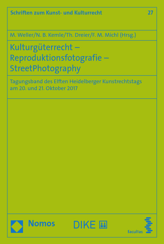 Kulturgüterrecht - Reproduktionsfotografie - Street Photography