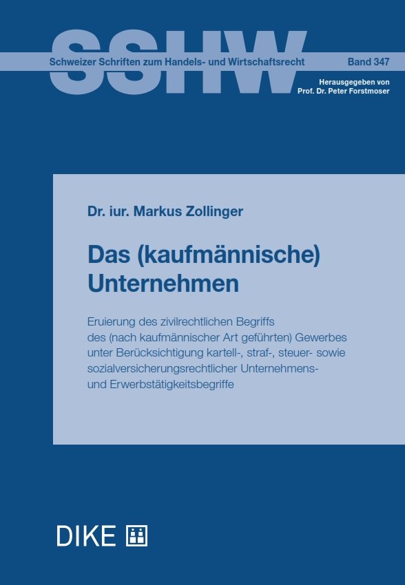 Das (kaufmännische) Unternehmen