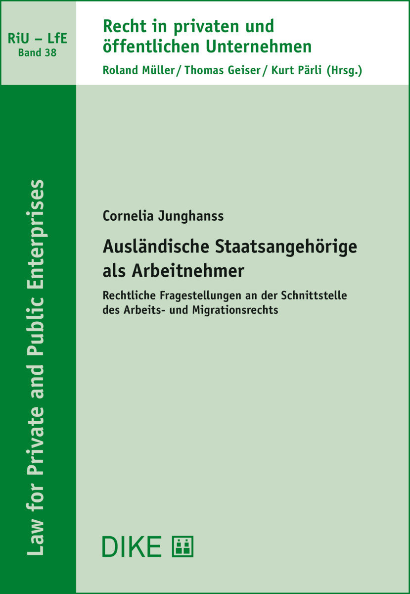 Ausländische Staatsangehörige als Arbeitnehmer