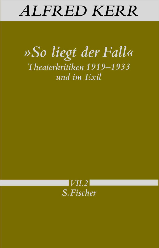 »So liegt der Fall«