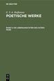 E. T. A. Hoffmann: Poetische Werke / Die Lebensansichten des Katers Murr