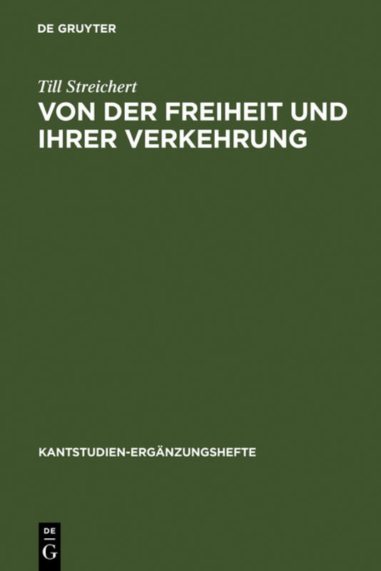 Von der Freiheit und ihrer Verkehrung