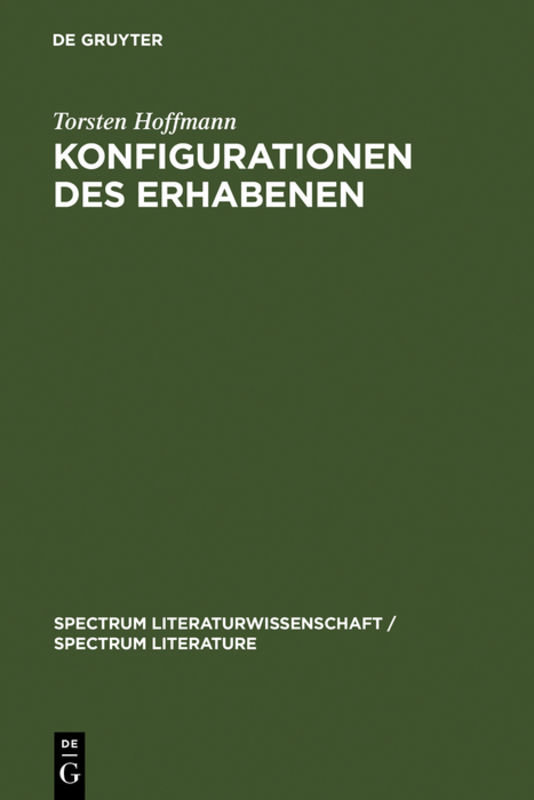 Konfigurationen des Erhabenen