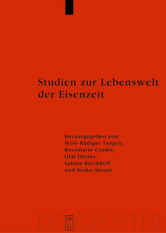 Studien zur Lebenswelt der Eisenzeit