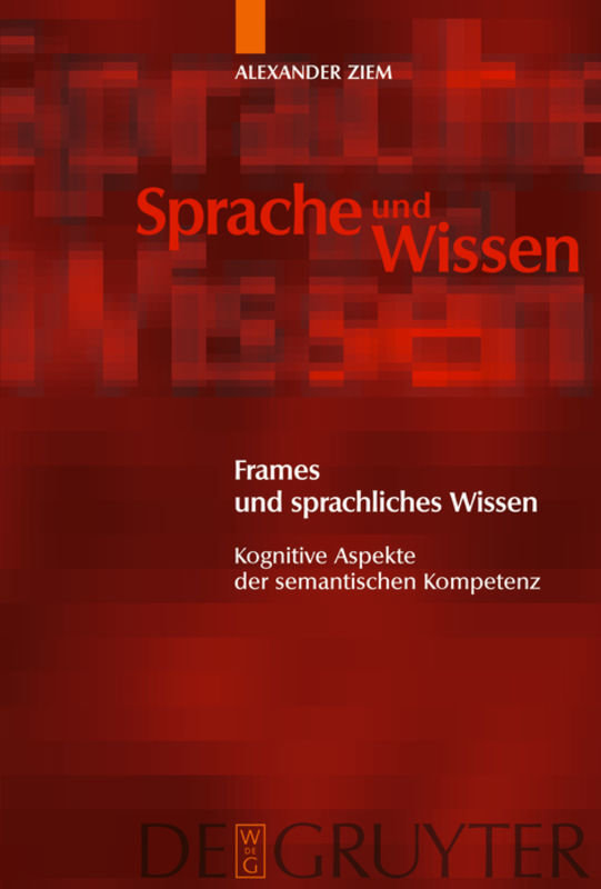 Frames und sprachliches Wissen