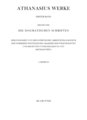 Athanasius Alexandrinus: Werke. Die Dogmatischen Schriften / Epistulae I-IV ad Serapionem