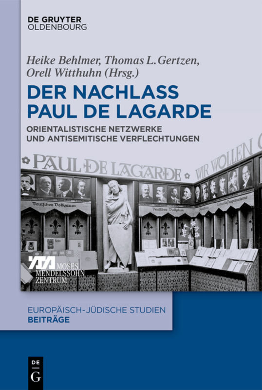 Der Nachlass Paul de Lagarde