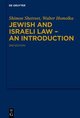 Jewish and Israeli Law - An Introduction